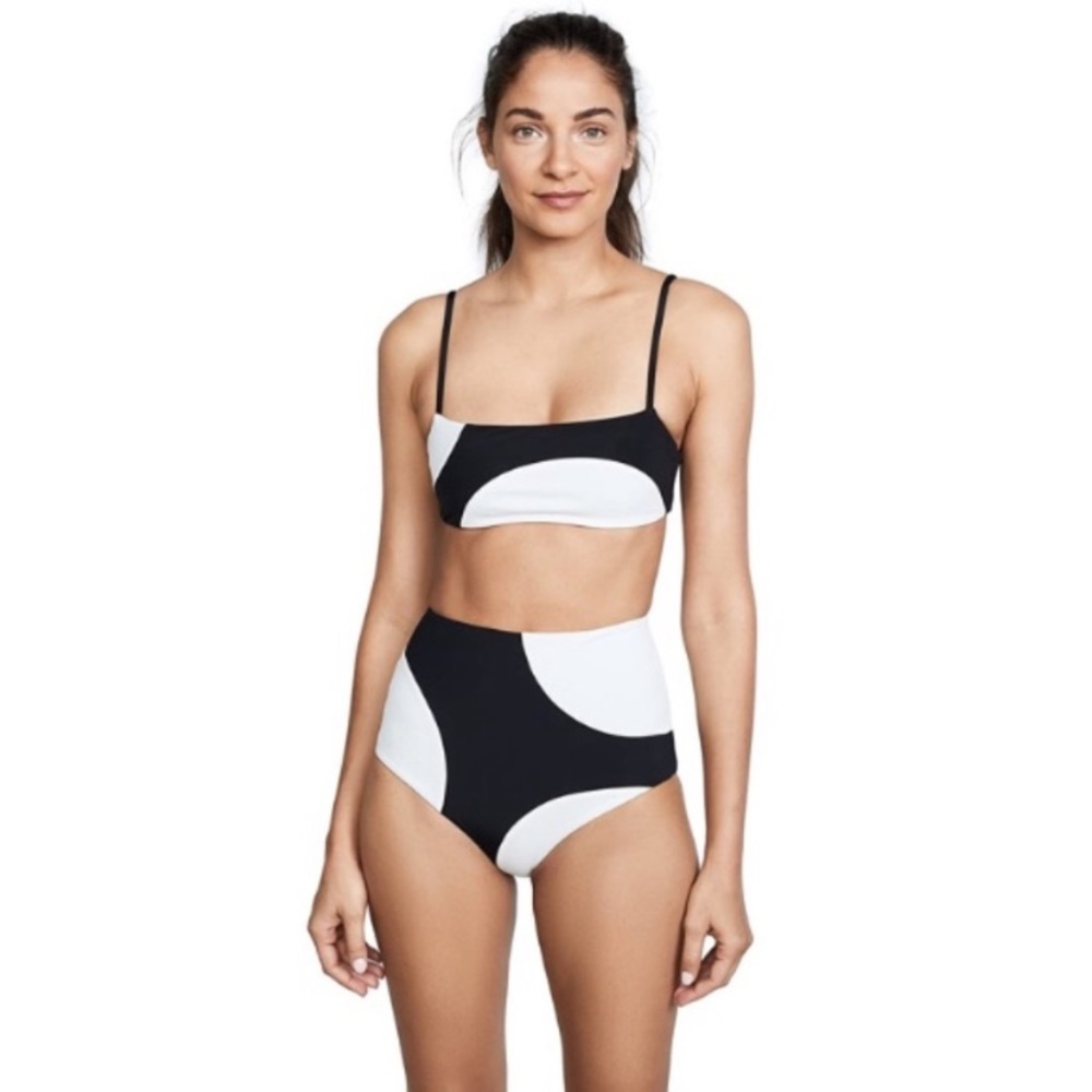 ISO Lydia high waisted bikini bottoms. Sz M.